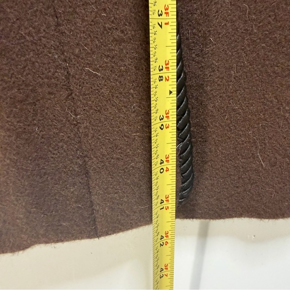 Mario de Pinto Vintage 100% wool coat made in USA statement outerwear - Picture 8 of 16